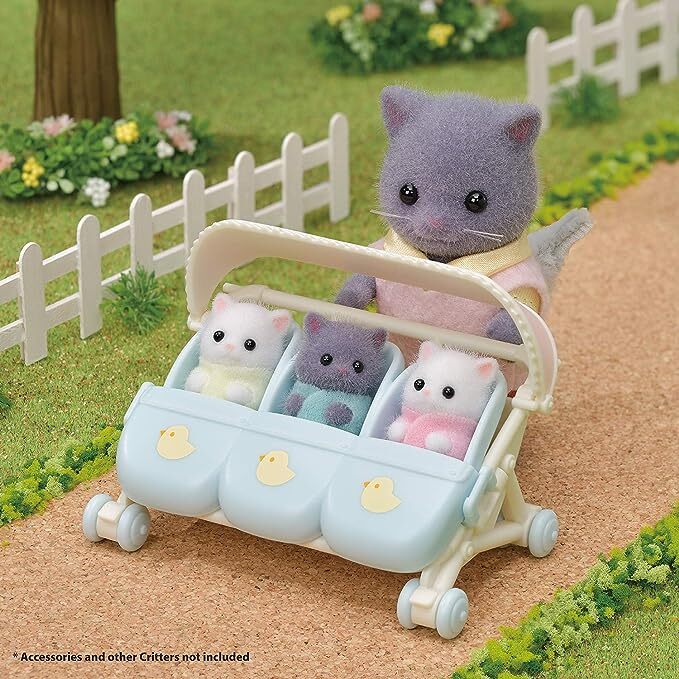 Sylvanian Families - Persian Cat Triplets