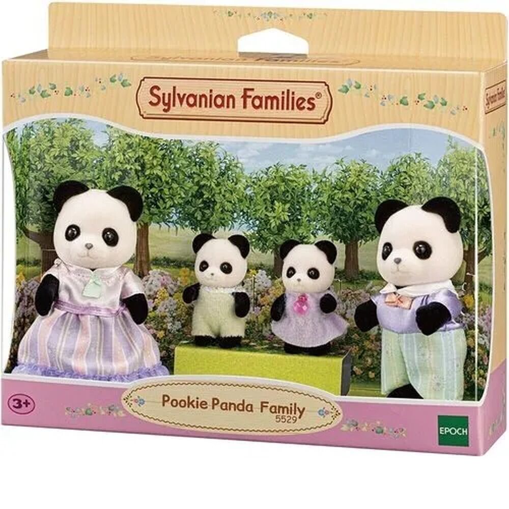 Sylvanian Families - Pookie Panda Family
