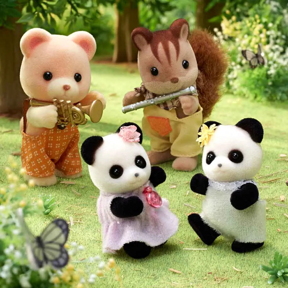 Sylvanian Families - Pookie Panda Family