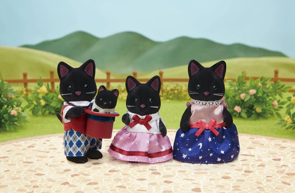 Sylvanian Families - Midnight Cat Family