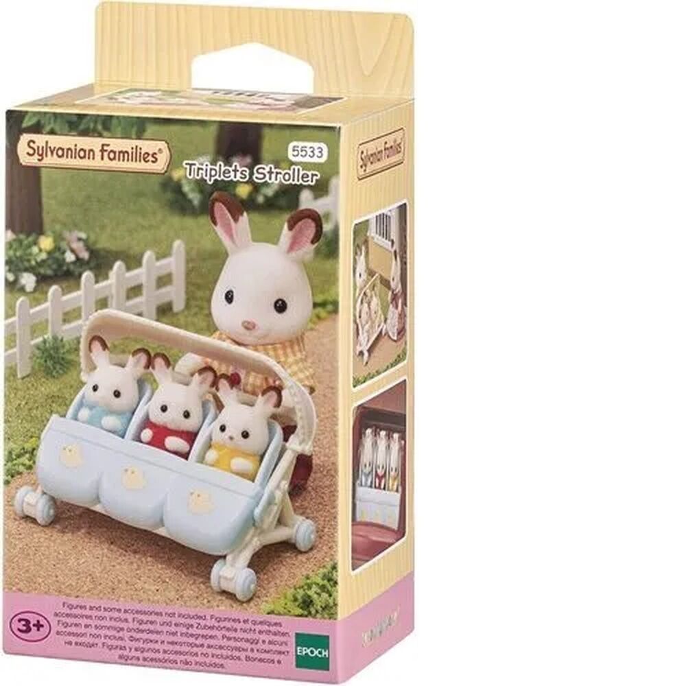 Sylvanian Families - Triplets Stroller