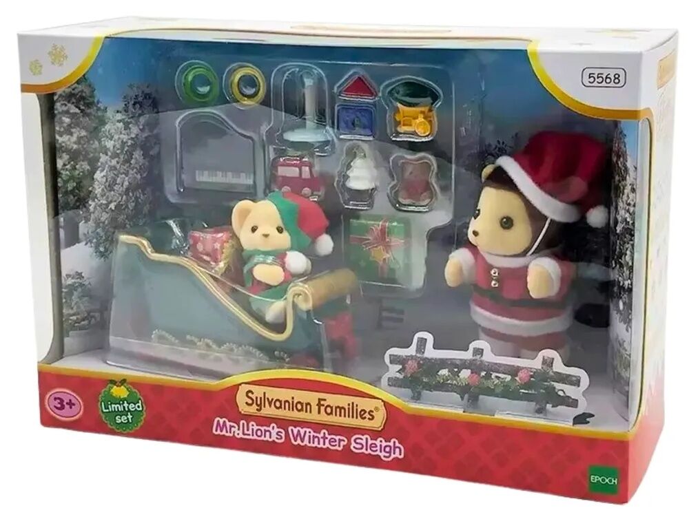 Sylvanian Families - Mr Lions Winter Sleigh