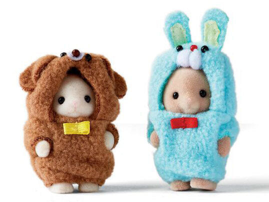 Sylvanian Families - Costume Cuties - Bunny & Puppy