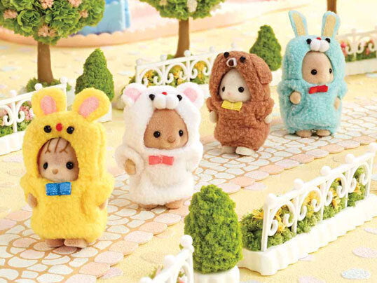 Sylvanian Families - Costume Cuties - Bunny & Puppy