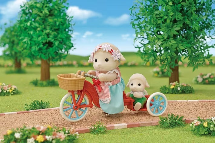 Sylvanian Families - Popcorn Delivery Trike