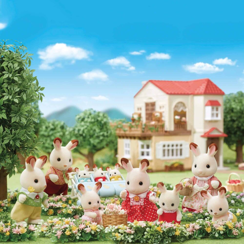 Sylvanian Families - Chocolate Rabbit Family