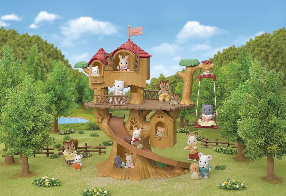 Sylvanian Families - Adventure Tree House Camping Edition