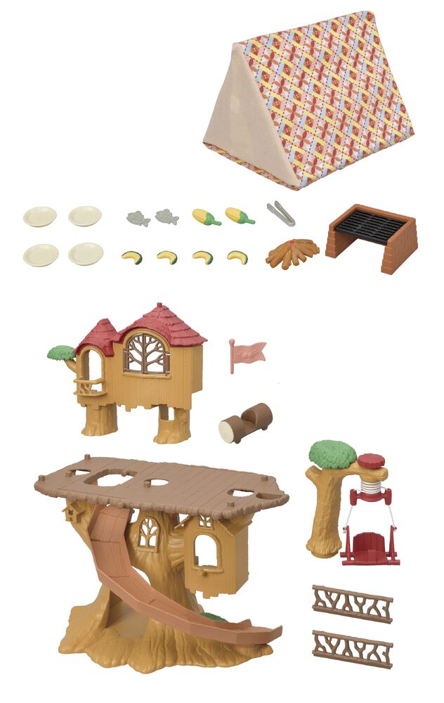 Sylvanian Families - Adventure Tree House Camping Edition