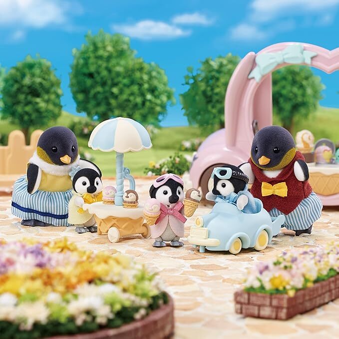 Sylvanian Families - Penguin Babies Ride n' Play