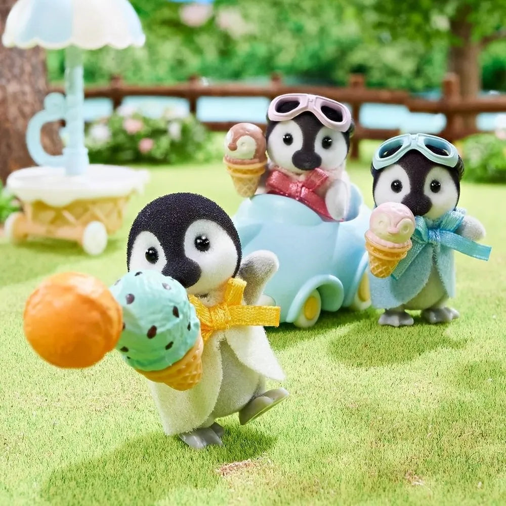 Sylvanian Families - Penguin Babies Ride n' Play