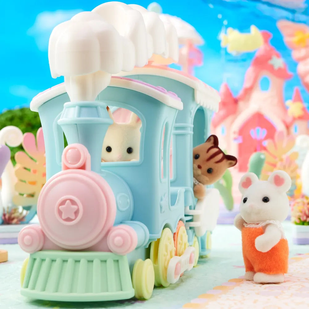Sylvanian Families - Floating Cloud Rainbow Train