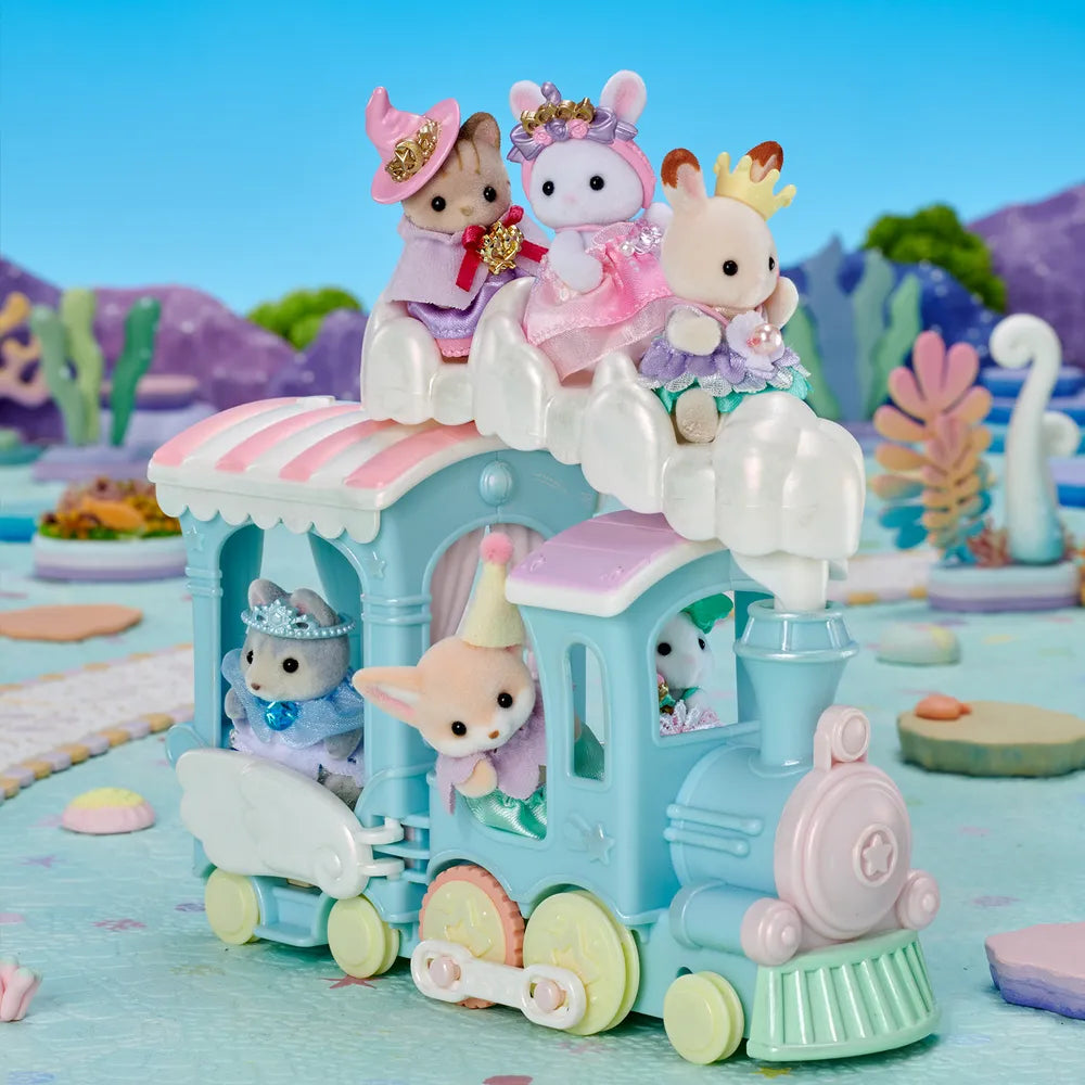 Sylvanian Families - Floating Cloud Rainbow Train