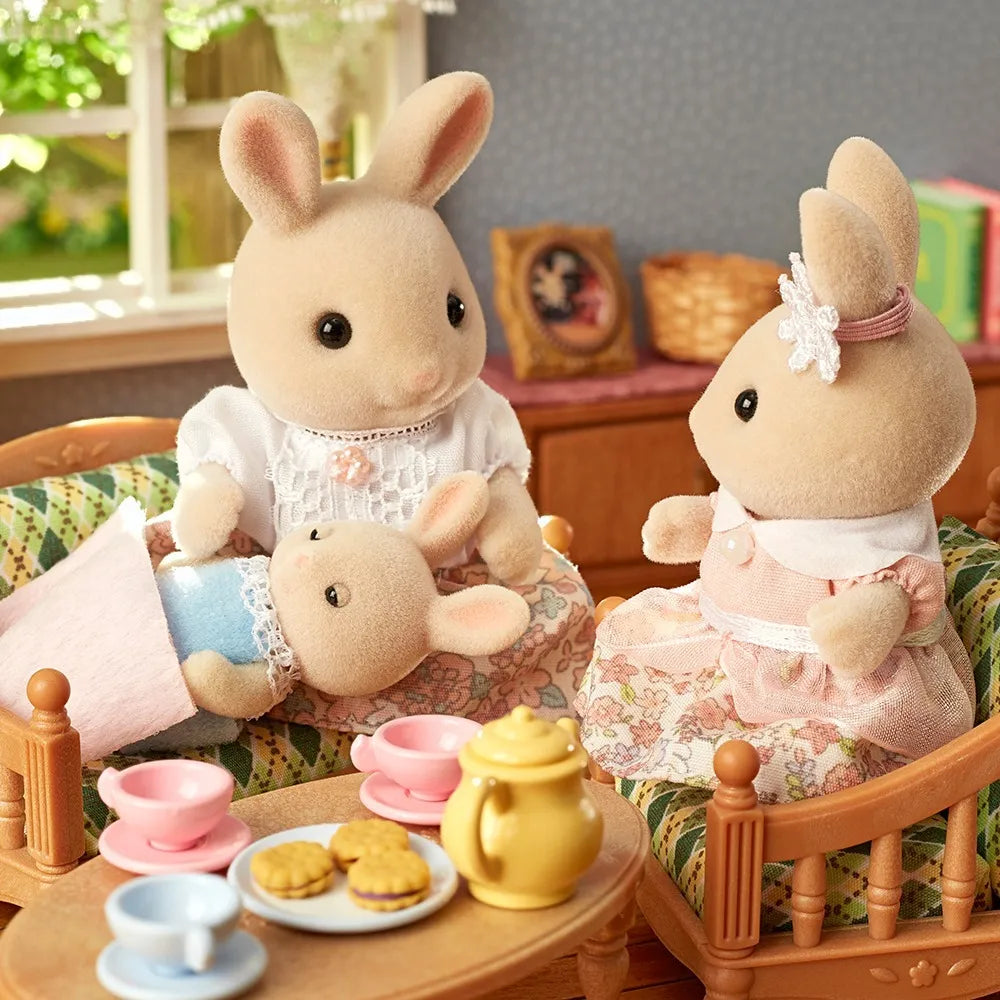 Sylvanian Families - Milk Rabbit Family