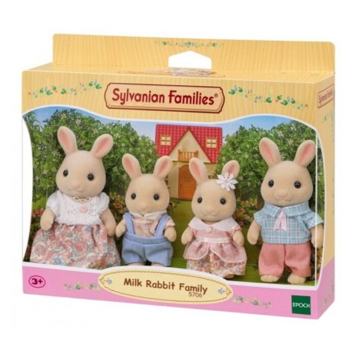 Sylvanian Families - Milk Rabbit Family