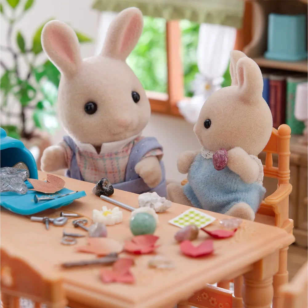 Sylvanian Families - Milk Rabbit Family