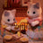 Sylvanian Families - Latte Cat Family