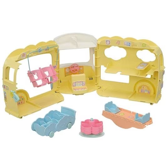 Sylvanian Families - Rainbow Fun Nursery Bus