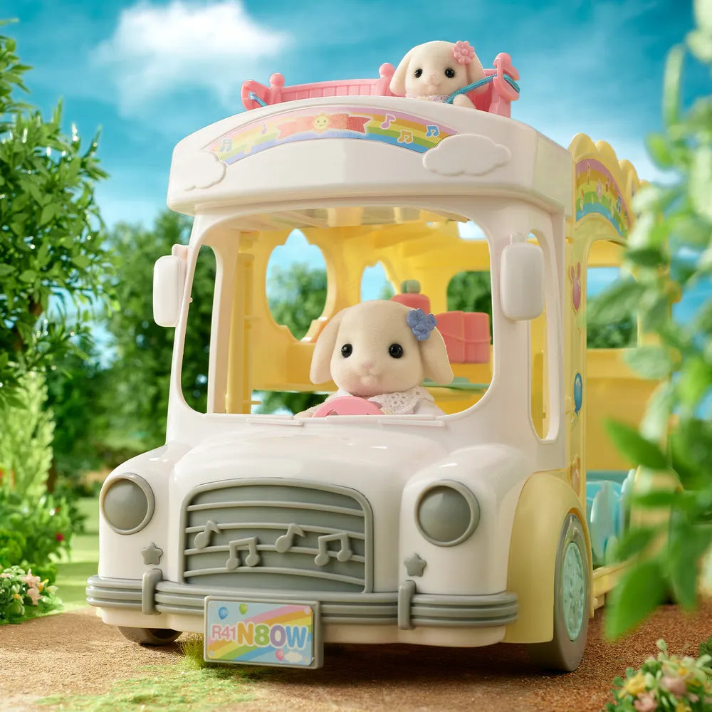 Sylvanian Families - Rainbow Fun Nursery Bus