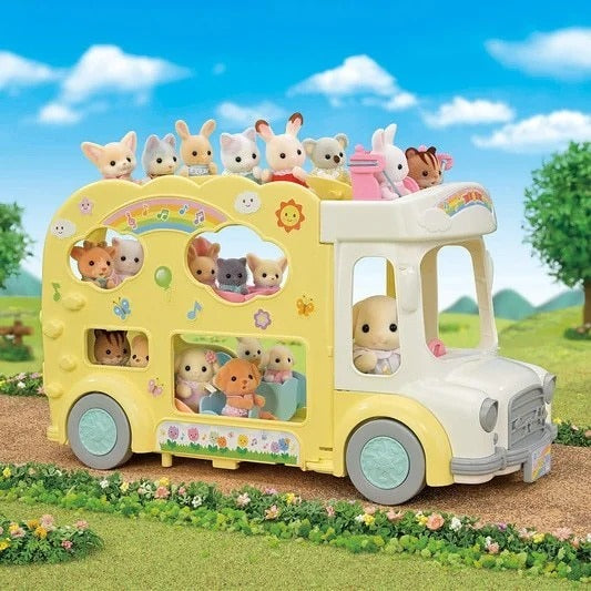 Sylvanian Families - Rainbow Fun Nursery Bus