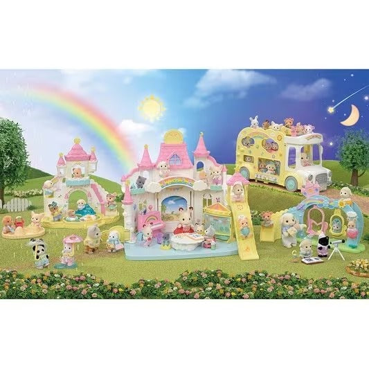 Sylvanian Families - Rainbow Fun Nursery Bus