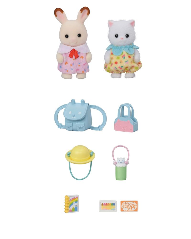 Sylvanian Families - Nursery Friends - Walk Along Duo