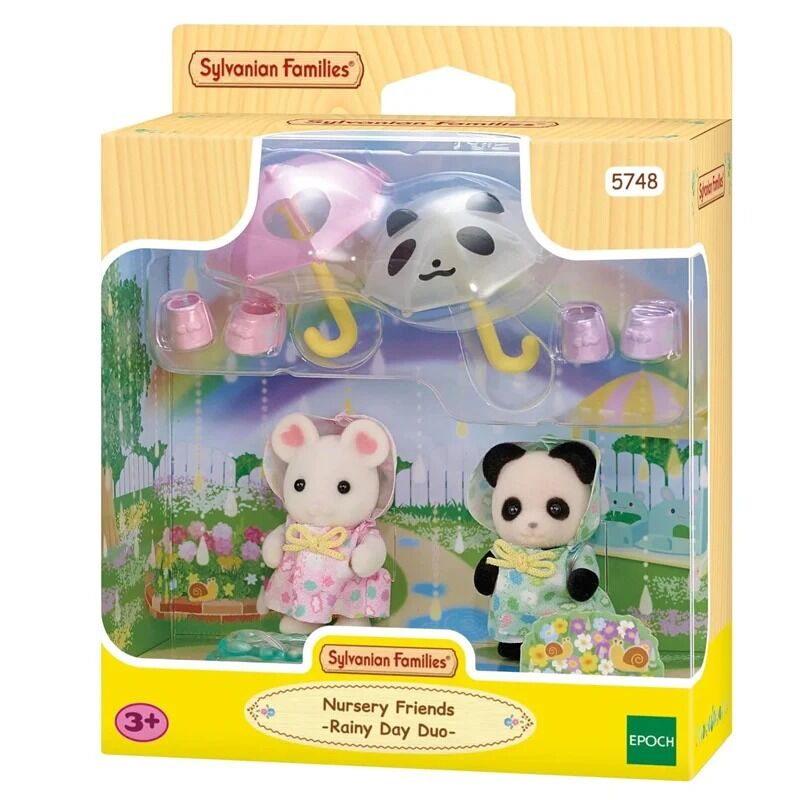 Sylvanian Families - Nursery Friends - Rainy Day Duo