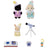 Sylvanian Families - Nursery Friends - Sleepover Party Trio