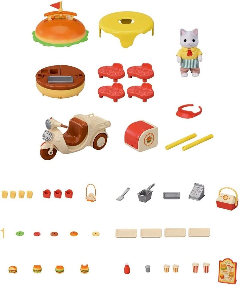 Sylvanian Families - Hamburger Stand