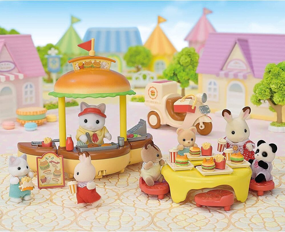 Sylvanian Families - Hamburger Stand