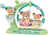 Sylvanian Families - Deer Babies Floral Swing Set
