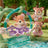 Sylvanian Families - Deer Babies Floral Swing Set