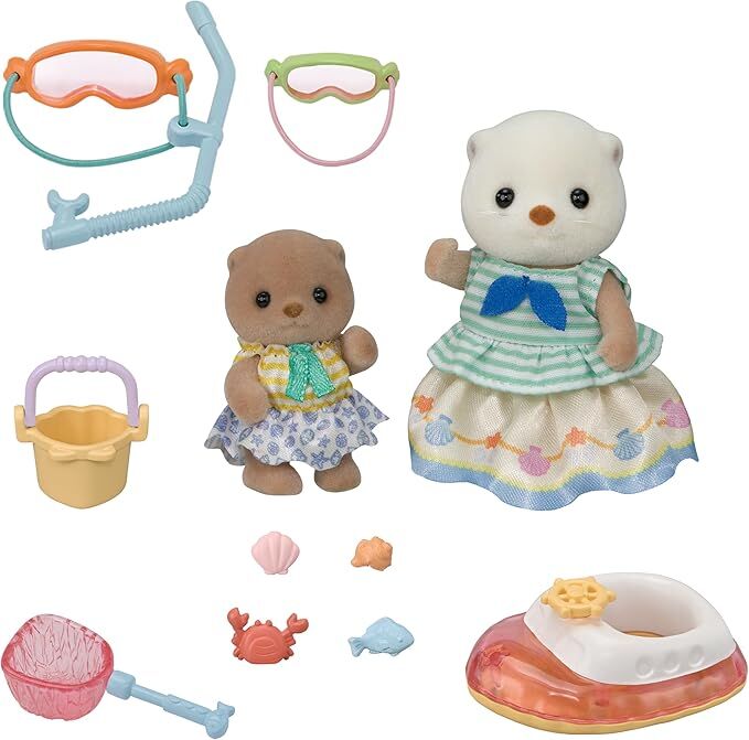 Sylvanian Families - Sea Otter Splashy Snorkel Set