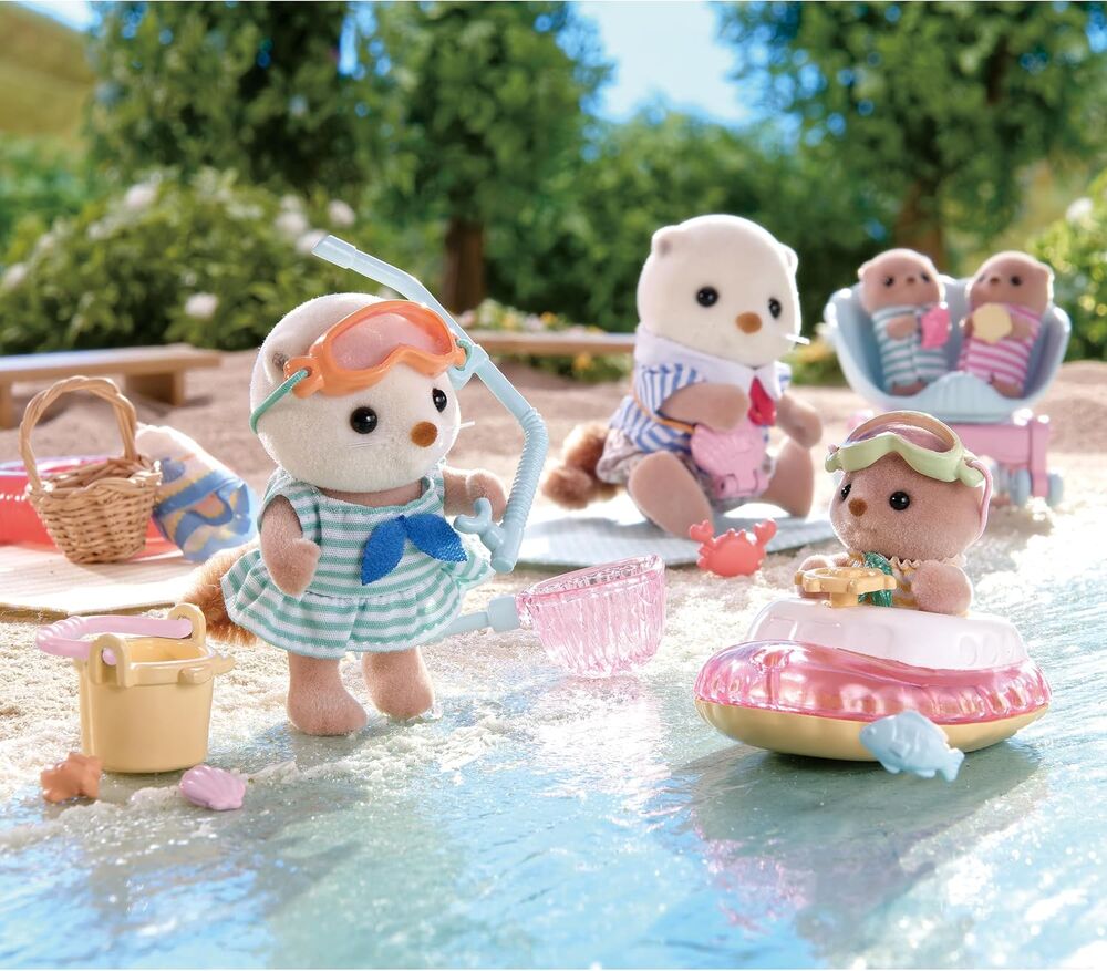 Sylvanian Families - Sea Otter Splashy Snorkel Set