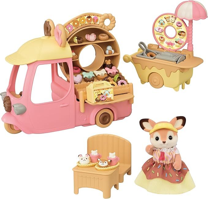 Sylvanian Families - Dip Dip Donuts Wagon