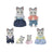 Sylvanian Families - Fisher Cat Family