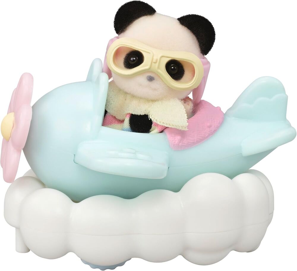 Sylvanian Families - Amusement Park Ride Set Plane & Train