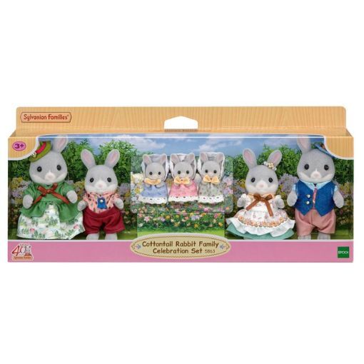 Sylvanian Families - Cottontail Rabbit Family Celebration Set
