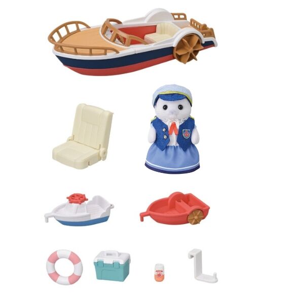 Sylvanian Families - Seal Sailor's Leisure Boat