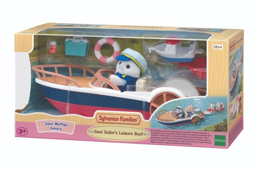 Sylvanian Families - Seal Sailor's Leisure Boat