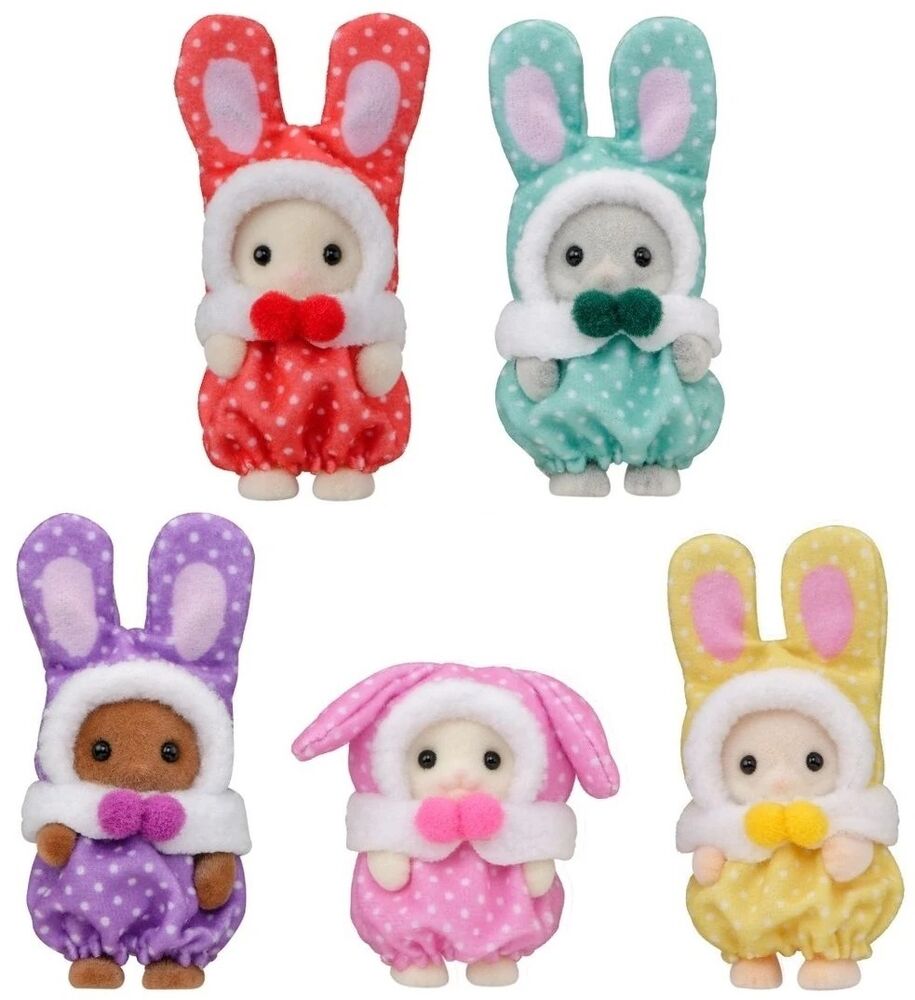 Sylvanian Families - Colourful Bunny Costume Babies Series Blind Bag