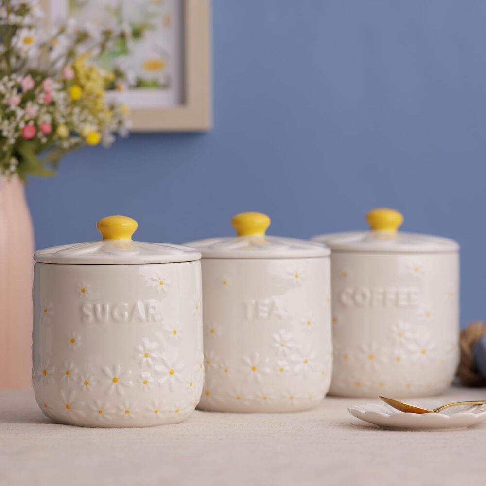 Price & Kensington - Daisy Sugar Jar (700ml)
