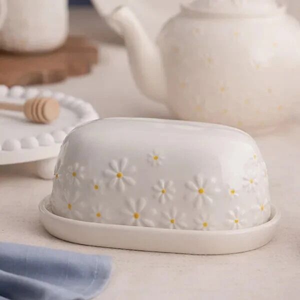 Price & Kensington - Daisy Butter Dish