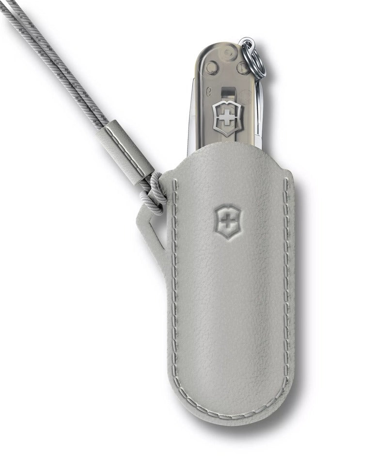 Victorinox Swiss Army Knife Leather Pouch - Classic SD Mystical Morning