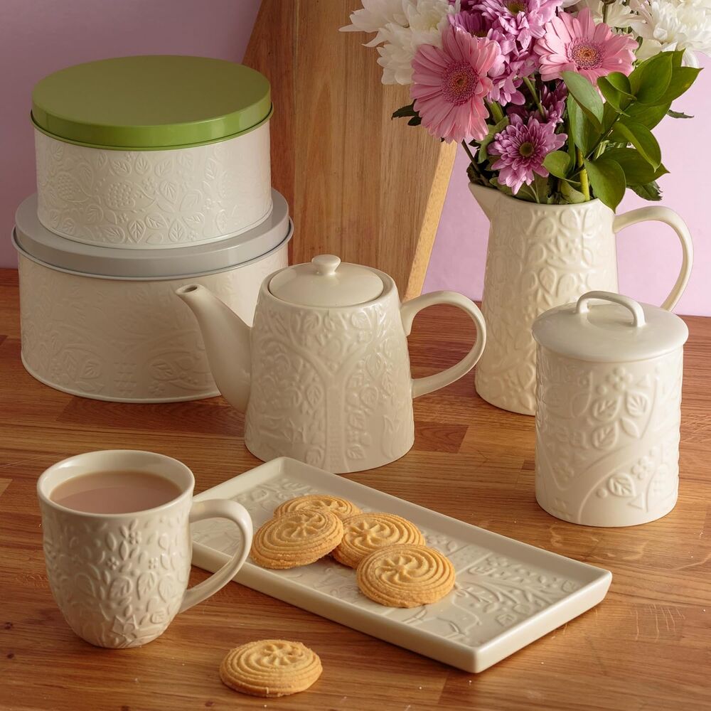 Mason Cash - In The Forest Cream Serving Platter - 30cm