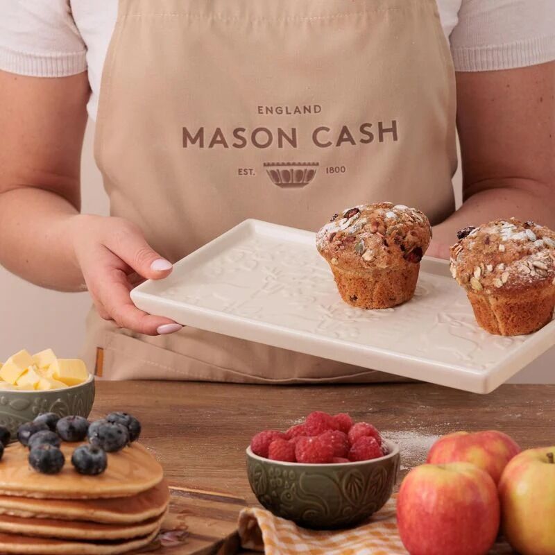 Mason Cash - In The Forest Cream Serving Platter - 30cm