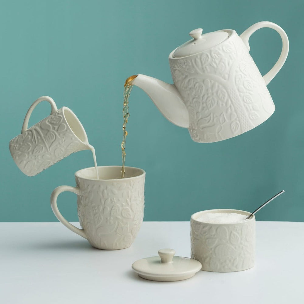 Mason Cash - Forest Cream Teapot