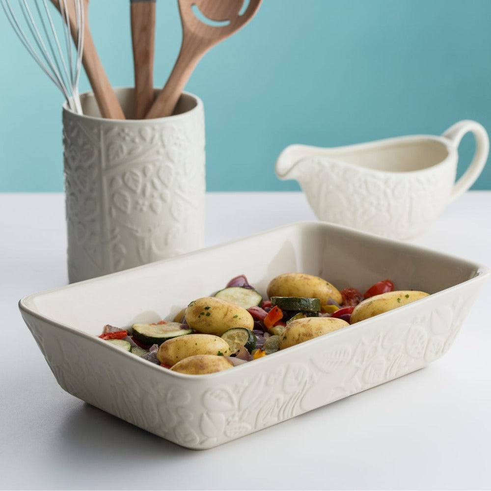 Mason Cash - Forest Cream Rectangular Baking Dish - 31cm