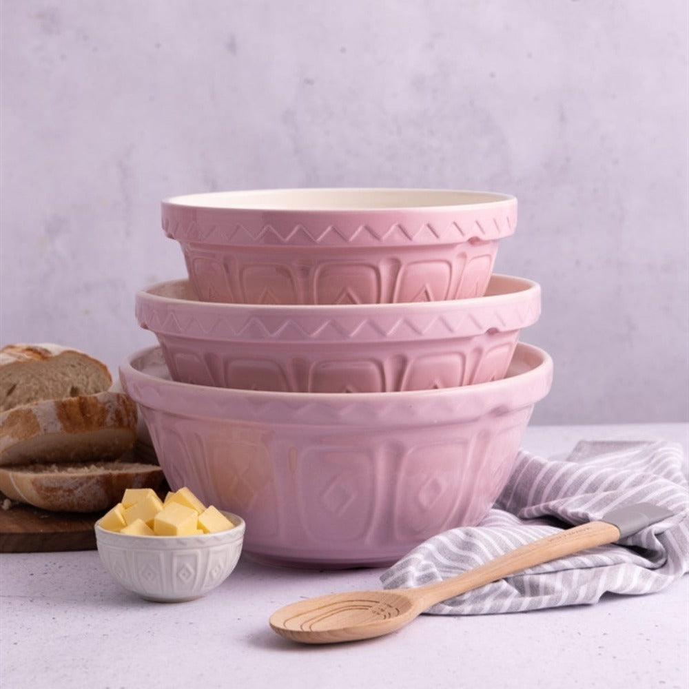 Mason Cash - Powder Pink Mixing Bowl - 24cm