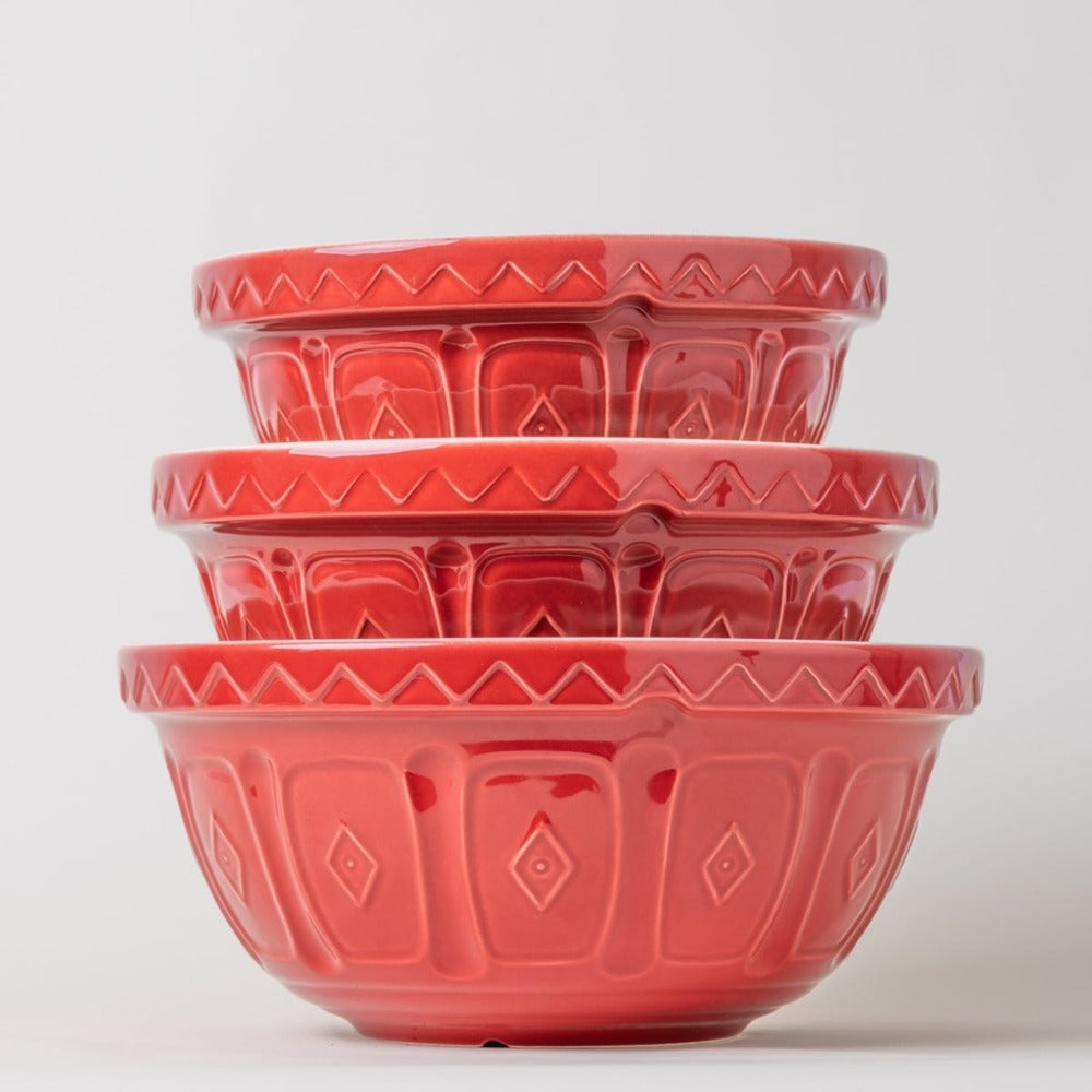 Mason Cash - Red Mixing Bowl - 24cm