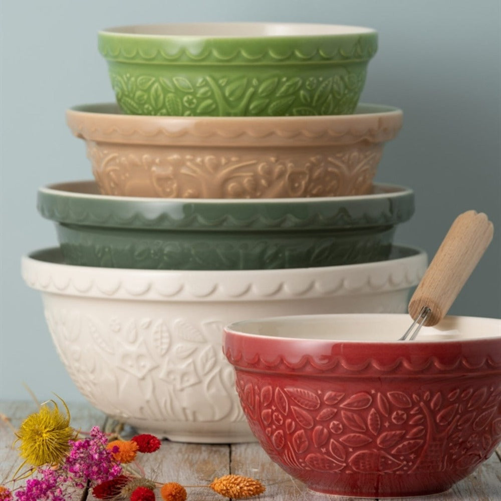 Mason Cash - Forest Red Mixing Bowl - 21cm
